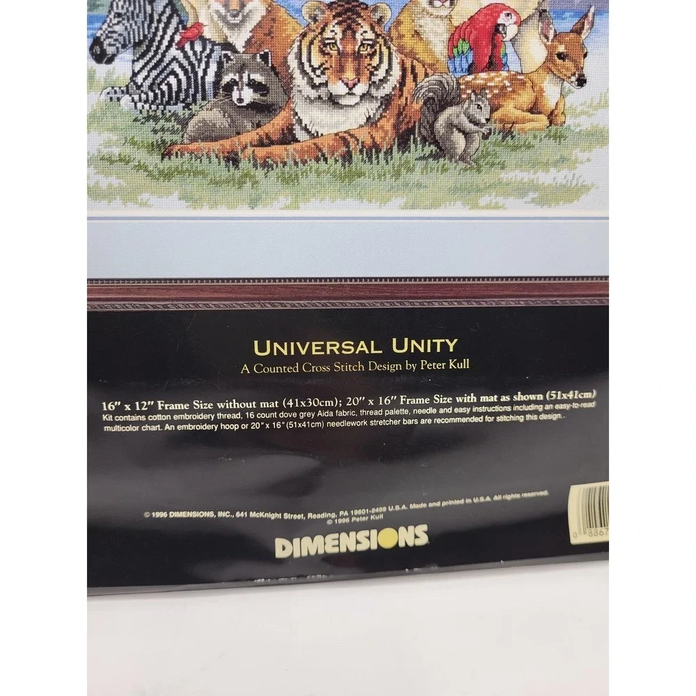 Dimensions Gold Collection Universal Unity Counted Cross Stitch Kit 16x12 New